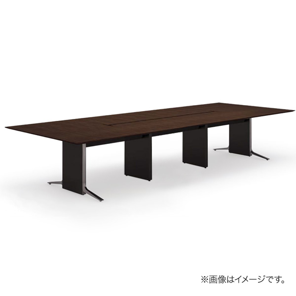 コクヨ 会議用テーブル(ミーティングテーブル) オーガス 配線付き WT-AGWB7215BP