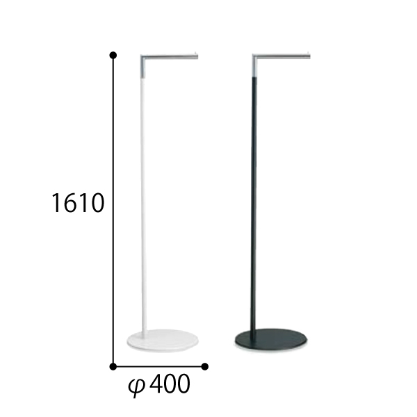 コクヨ コートハンガー φ400×H1610mm ACH-S80NS-SW1/ACH-S80NS-BK1