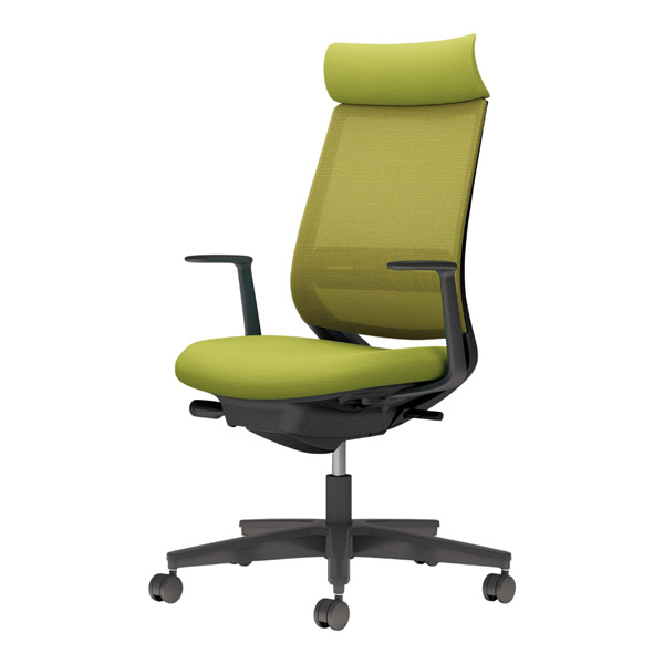 コクヨ ミトラ2 メッシュ アディショナルバック L型肘 ブラック樹脂脚 ランバーサポート有 C04-B392MW-/C04-B392MU-