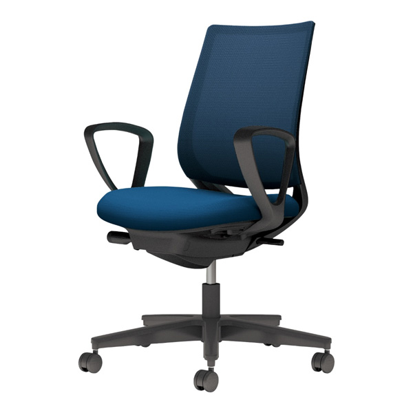 コクヨ ミトラ2 メッシュ スタンダードバック サークル肘 脚ブラック ランバーサポート無 C04-B150MW-/C04-B150MU-