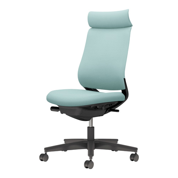 コクヨ ミトラ2 ファブリック アディショナルバック 肘無 脚ブラック ランバーサポート無 C04-B300CW-/C04-B300CU-