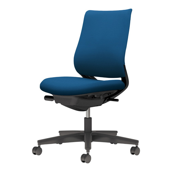 コクヨ ミトラ2 ファブリック スタンダードバック 肘無 脚ブラック ランバーサポート無 C04-B100CW-/C04-B100CU-