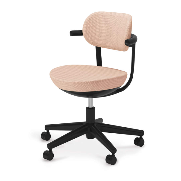 コクヨ パロチェア 背クッション スタンダード 背座同色 本体色ブラック W555xD550xH760～850 C07-B11CU-BK