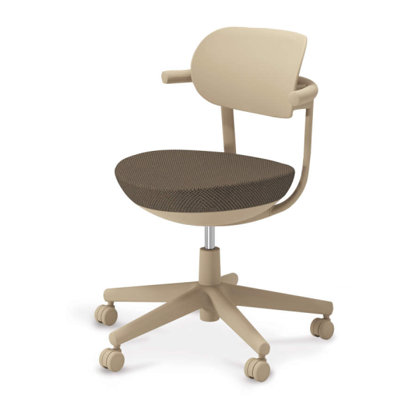 コクヨ パロチェア Pallo 背樹脂タイプ 本体色ベージュ W555xD550xH760～850 C07-Z11JU-1K