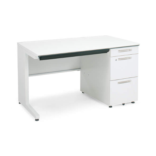 コクヨ ISデスク 片袖デスク W1200×D700×H720 A4タイプ シリンダー錠 SD-ISN127LCAS