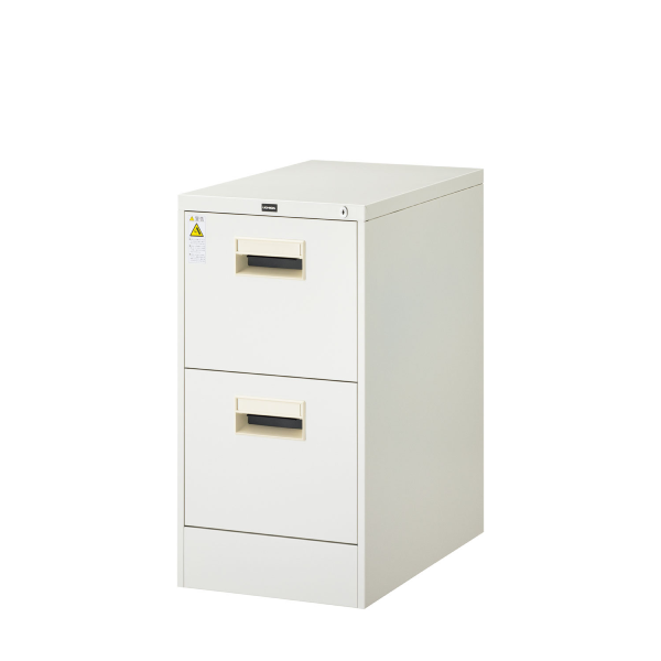 内田洋行 ファイルマスターN(ファイリングキャビネット)  A4型 2段  1-307-8002