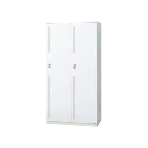 プラス 更衣ロッカー LZシリーズ カラータイプ 2人用 シリンダー錠 W900×D515×H1790 LZ-2S 31-324