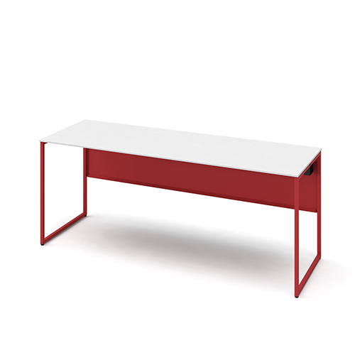 オカムラ ソリストデスク(SOLISTE) フレーム脚タイプ 平机