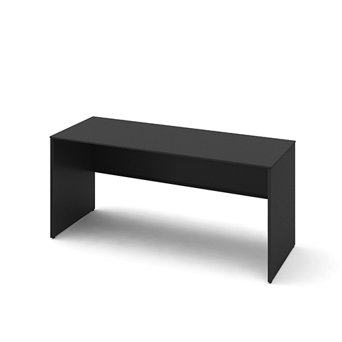 オカムラ ソリストデスク パネル脚 平机 スタンダード 塗装天板 脚:ホワイト/ブラック W1600D600H720 3K2FCB-MHM