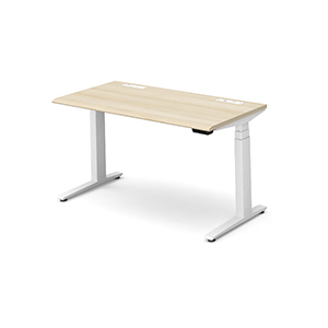 オカムラ スイフト ワークデスク 平机 スムースフォルムエッジタイプ レバータイプ インジケータ無し アプリ無し 3S20MH-MB