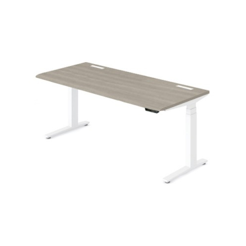 オカムラ スイフト ワークデスク 平机 スムースフォルムエッジタイプ レバータイプ インジケータ無し アプリ無し 3S20TH-MB