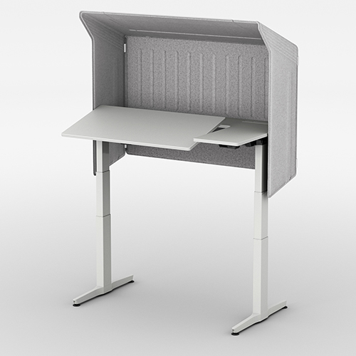 オカムラ リーガスL型水平天板 ルーフパネル 天板ホワイト ブラック/ホワイト脚 レバー インジケーター有 3U22AA-MY11/MY31