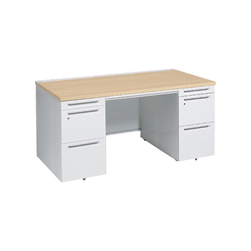 オカムラ okamura ADVANCE アドバンス 両袖デスク W1600×D800×H720 両3