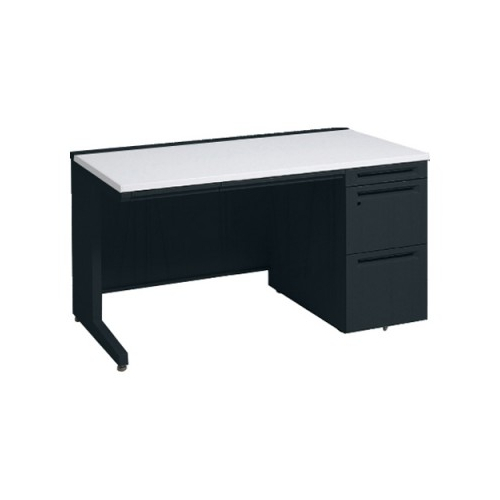 オカムラ アドバンス　片袖デスク W1200×D700×H720 3段袖 中央引出し付 3V1SAJ-MK61