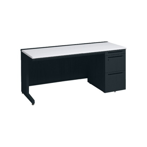 オカムラ アドバンス　片袖デスク W1800×D600×H720 3段袖 中央引出し付 3V1SCE-MK61