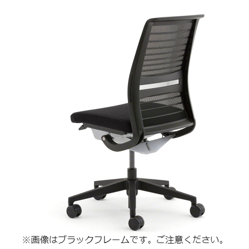 スチールケース シンクチェア 背3Dニット シーガルフレーム 肘無 5-324-226