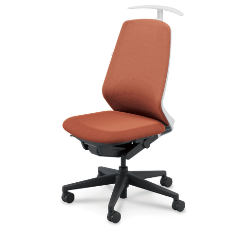 内田洋行 ニンバスチェア(Nimbus) ハイバック 肘なし ランバーサポート付 ジャケットハンガー付 ナイロンキャスター 5-373-457G