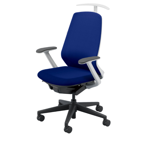 内田洋行 ニンバスチェア(Nimbus) ハイバック T型肘 ランバーサポートなし ジャケットハンガー付 ナイロンキャスター 5-373-4632