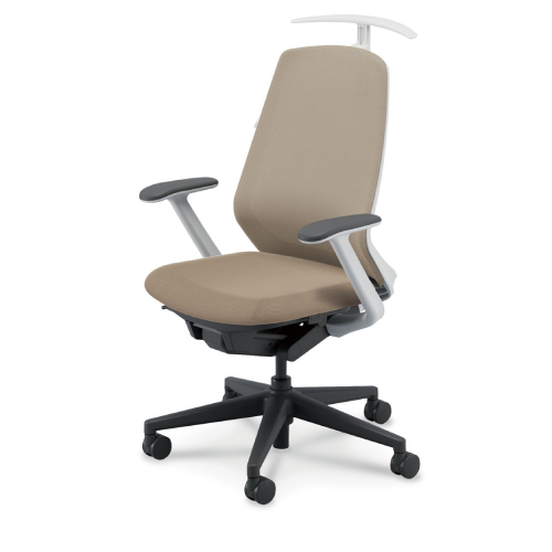 内田洋行 ニンバスチェア(Nimbus) ハイバック T型肘 ランバーサポートなし ジャケットハンガー付 ウレタンキャスター 5-373-464A