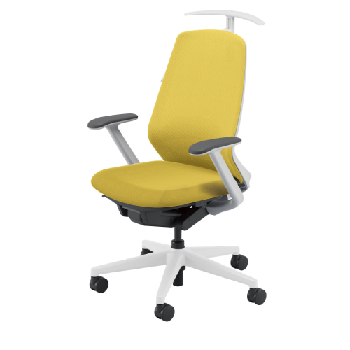 内田洋行 ニンバスチェア(Nimbus) ハイバック T型肘 ランバーサポート付 ジャケットハンガー付 ナイロンキャスター 5-373-667