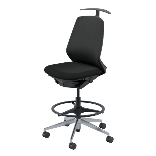 内田洋行 ニンバスチェア(Nimbus) ハイシート ミドルバック ポリッシュ脚 5-374-1530