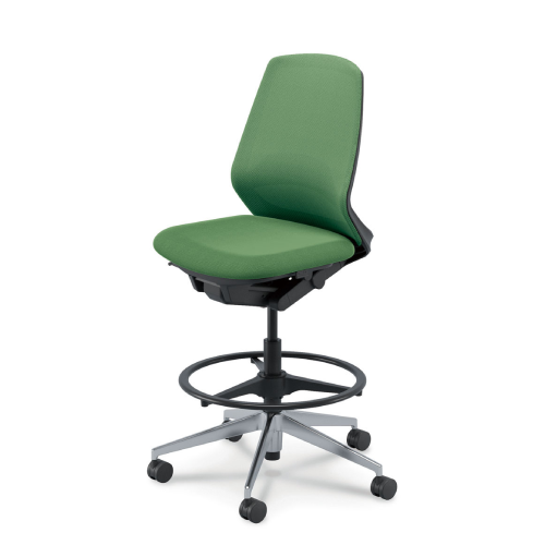 内田洋行 ニンバスチェア(Nimbus) ハイシート ミドルバック ポリッシュ脚 5-374-155F