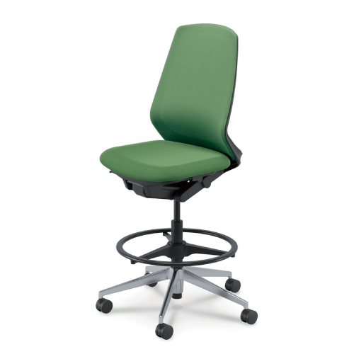 内田洋行 ニンバスチェア(Nimbus) ハイシート ミドルバック ポリッシュ脚 5-374-251F