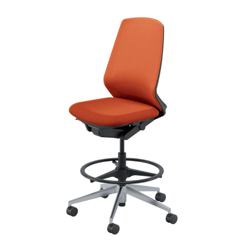 内田洋行 ニンバスチェア(Nimbus) ハイシート ミドルバック ポリッシュ脚 5-374-2556