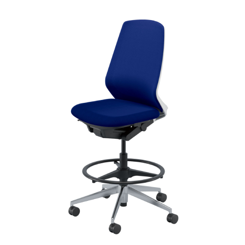 内田洋行 ニンバスチェア(Nimbus) ハイシート ミドルバック ポリッシュ脚 5-374-4522