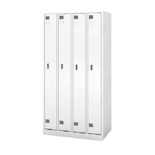 ウチダ システムロッカーNS型 スタンダードタイプ 4人用 内筒交換錠 東日本 西日本地区 5-860-0240/5-860-0241