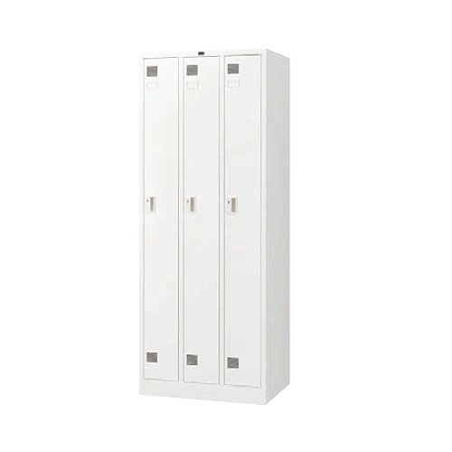 ウチダ システムロッカーNS型 スタンダードタイプ 3人用(S) 内筒交換錠 東日本 西日本地区 5-860-0351