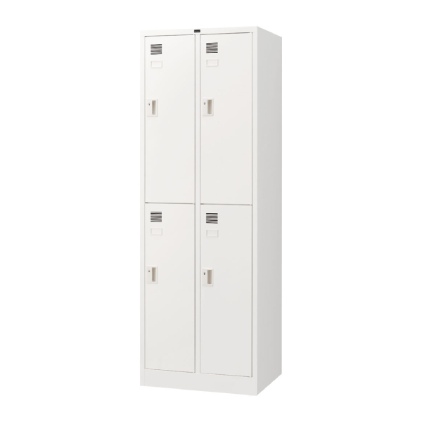 ウチダ システムロッカーNS型 スタンダードタイプ 4人用(S) シリンダー錠 東日本 西日本地区 5-860-0361