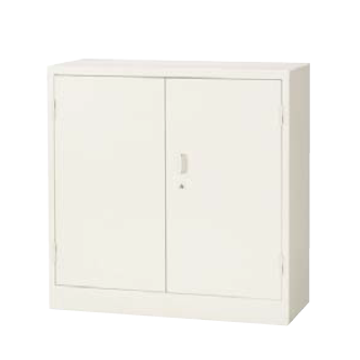 ウチダ 書庫 両開き書庫 シリンダー錠 3×3型両開き JIS3号 棚板2枚 5-860-9011 5-860-9111