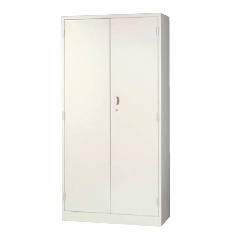 ウチダ 書庫 両開き書庫 シリンダー錠 3×6型両開き JIS1号 棚板4枚 5-860-9012 5-860-9112