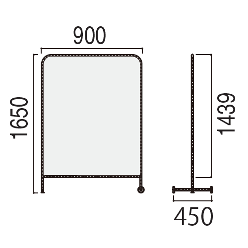 アンバーガラススクリーン 衝立 パーテーション 葡萄 東谷 スクリーン