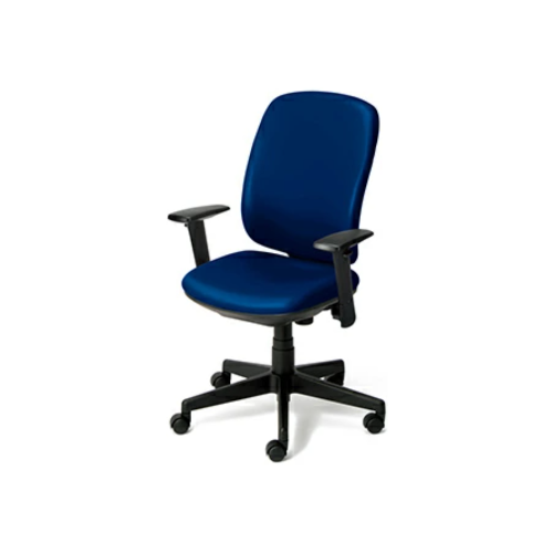 プラス プリセアチェア(Presea) ハイバック ホワイトシェル ビニルレザータイプ アジャスト肘 KD-K53NL