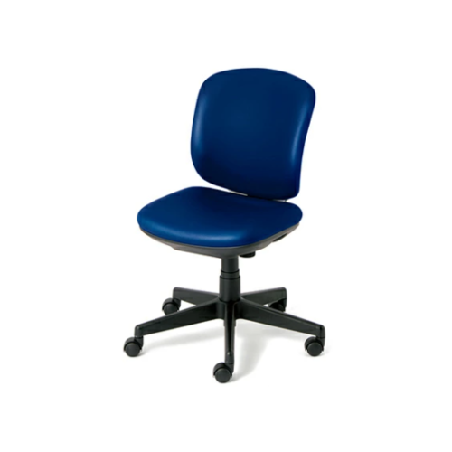 プラス プリセアチェア(Presea) ハイバック ホワイトシェル ビニルレザータイプ 肘なし KC-K53NL