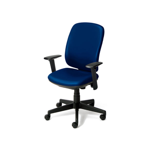 プラス プリセアチェア(Presea) ハイバック ブラックシェル ビニルレザータイプ アジャスト肘 KD-K63NL