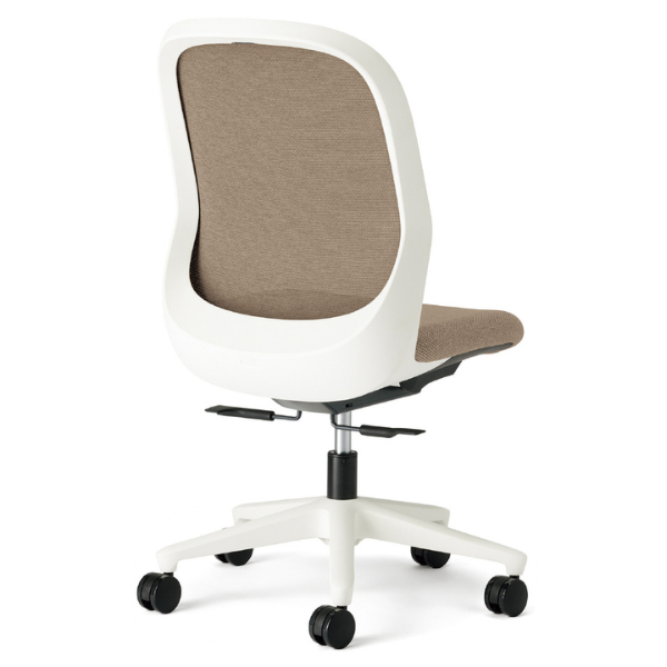 プラス フィータ2チェア 肘無 ホワイトフレーム 樹脂脚 KC-FT50MKL