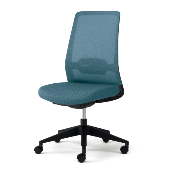 フラチェアL Amazon | プラス オフィスチェア デスクチェア NEXIS C04 ブルー