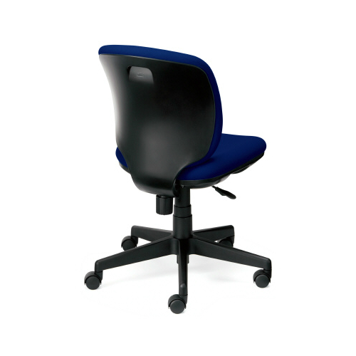 プラス プリセアチェア(Presea) ローバック ブラックシェル 布タイプ  