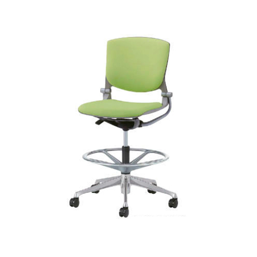 オカムラ ミーティングチェア グラータチェア ハイチェアタイプ 肘なし 背パッド付 8142UJ-F/8142US-F/8142UY-F
