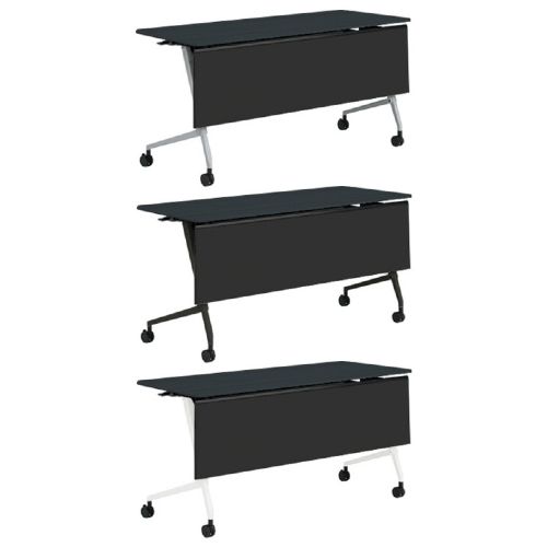 オカムラ マルカテーブル 樹脂幕板タイプ コンセント無 棚板無 天板幕板プライズウッド W1500×D600×H720 81F5AD-ME