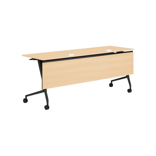 新品未使用omame  Table  type barrel（オマメテーブル ） オカムラ ミーティングテーブル マルカテーブル(Marca) 木目幕板