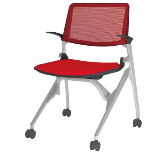 2脚　okamura　オカムラ　ダイニングチェア ミーティングチェア　ナチュラル オカムラ okamura ミーティングチェア Contessa2 コンテッサセコンダ