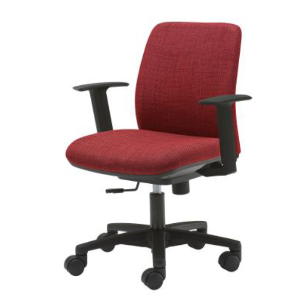 ID:G999434　オカムラ　ワークチェアー　ガス圧昇降式 オカムラ テレワーク家具 学習チェア ノームチェア 肘なし W460×D520