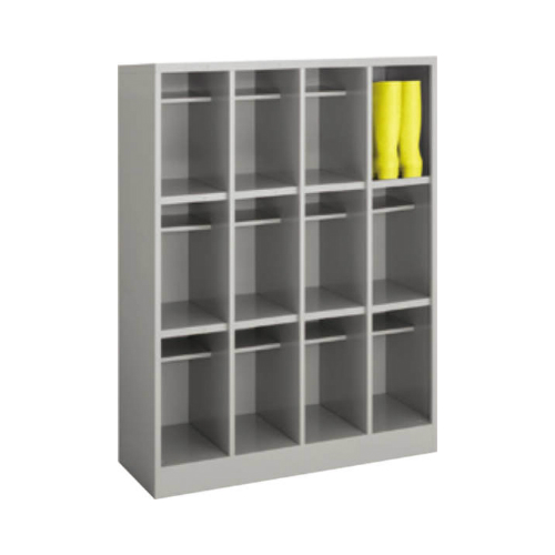 オカムラ 長靴用シューズロッカー 12人用  W1000×D400×H1370mm 9345NQ-Z13
