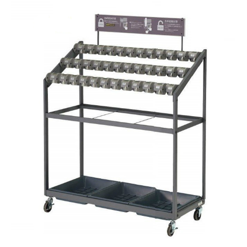 コクヨ 傘立て(カサタテ) 錠付き ダイヤルロックタイプ 36本用 W1030×D508×H1335mm AUS-K01FS36-1