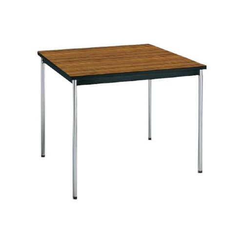 コクヨ ミーティング用テーブル 棚なし 丸脚メッキ W900×D900×H700 BT