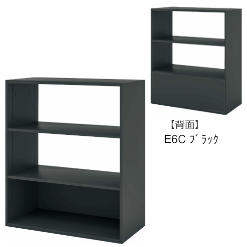 コクヨ エディア フリーパネル 3段 ブラック 下段 ブラック(塗装) BWU-WKA59E6C